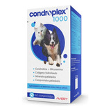 Condroplex 1000 Suplemento Cães gatos Avert 60 Comprimidos