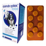 Condroplex 1000 Suplemento Para Cães Cão Cachorro Gatos 60cp