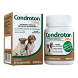 Condroton 500mg 60 Caps Regenerador Articular Condroitina A