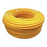 Conduite Corrugado Amarelo Dinoplast 1 Polegada 50m