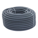 Conduite Corrugado Reforçado Sfconduite 3 4 Rolo Com 50 Metros Cinza