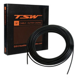 Conduíte Linear 4mm Tsw Preto C Teflon Cambio Mtb Speed 30m