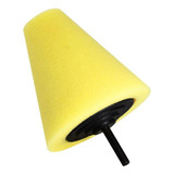 Cone De Espuma Amarelo Para Polimento