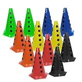 Cone Demarcatório Furado Funcional C 12 Unid Agilidade Mini