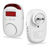 Conecte Detectores De Gás Natural E Detectores De Gás Propano Para Casa RV E Cozinha Monitor De Vazamento De Gás Combustível Para GNL GLP Metano 