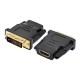 Conector Adaptador Dvi X Hdmi Fêmea 24 1 Banhado