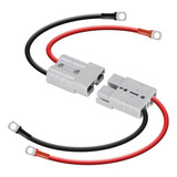 Conector Anderson 50a Kit Anderson Plug 8 Guage 30cm