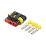 Conector Automotivo 4 Vias Selado Prova