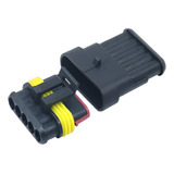 Conector Automotivo 5 Vias Selado Prova D agua 05 Peças