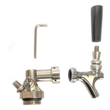 Conector Ball Lock E Torneira Americana Keg Aço Inox 304