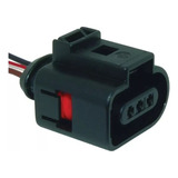 Conector Chicote 3 Vias Sensor Fase Gol G3 G4 Fox Polo