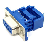 Conector Db9 Fêmea P Flat