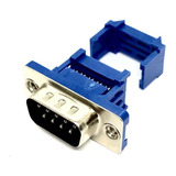 Conector Db9 Macho P Flat Cable pct 10 Peças