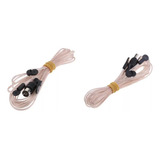 Conector De Antena Fm De 2 Peças Antena Dipolo Cabo De Rád
