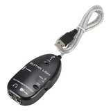 Conector De Áudio Do Adaptador De Guitarra Para Cabo De Liga