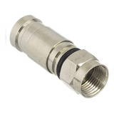 Conector De Compressão Rg6 Para Tv A Cabo Pct Com 100 Peças