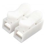 Conector De Fio Led Sem Solda 2 Vias Kit 25 Unidades