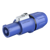 Conector De Plugue Macho De Entrada De Áudio Roxtone Rac3fci Powercon