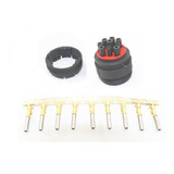Conector Deutsch 9 Pinos Ford Femea Conector P Cargo