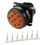 Conector Deutsch 9 Vias Hd10 9 1939pe Original Terminais