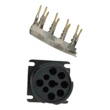 Conector Diagnostico 9 Pinos Ford macho Conector Deutsch