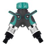 Conector Em Y De Liga De Zinco 2 Vias Para Torneira De 3 4