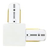 Conector Emenda L 90 Graus Branco Para Trilho Eletrificado