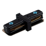 Conector Emenda Para Trilho Eletrificado Preto Branco Cor Pr