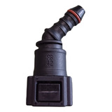 Conector Engate Rápido 45o 8mm Filtro De Combustível 4 Peças