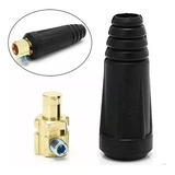 Conector Engate Rápido Macho 13mm P Cabo De Solda 35 A 50mm
