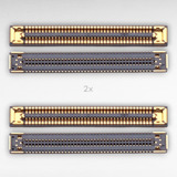 Conector Fpc Placa Mãe Samsung A42 A52 A53 A72 78 Pinos 2un
