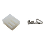 Conector Kk 3 96mm Kkzão 3 Vias Fêmea Terminais 2 Kits