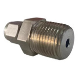 Conector Macho Dupla Anilha Aço Inox 5 16 O d X 1 2npt 