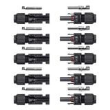 Conector Mc4 Painel Solar Energia Solar 100 Pares