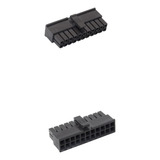 Conector Micro Fit Fêmea Passo 3 0mm 22 Vias Kit 25 Peças