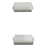 Conector Mini Fit Macho 20 Vias Passo 4 2mm Kit 25 Peças