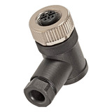 Conector Para Sensor M12 5 Pinos Fêmea 90 Pg7 Com