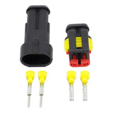 Conector Plug 2 Vias Impermeável Selado