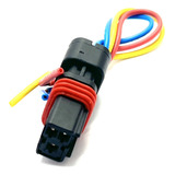 Conector Plug Chicote Sensor Temperatura Clio Logan Sandero