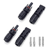 Conector Plug Mc4 Painel Placa Cabo Solar Macho Fêmea Kit 02
