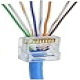 Conector Rede EZ RJ45 Vazado Pack