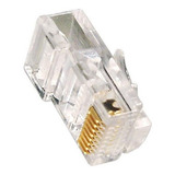 Conector Rj45 Cabo Rede Lan Plug Pacote Com 100 Peças