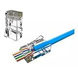 Conector Rj45 Cat6 10 Unidades Furukawa Soho Plus De Passagem 10 Peças Cat5e Plug Para Cabo De Rede RJ 45 E Internet Kit Com 10 Unidades Conector