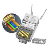 Conector Rj45 Cat6a Cat7 Plug Ez