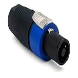 CONECTOR SPEAKON CABO FEMEA 4 POLOS COM TRAVA NL4FX NEUTRIK