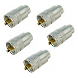Conector Uhf Macho Klc P Cabo Rg213 Sem Redutor Pct 5