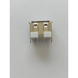 Conector Usb Fêmea Frente Radio Lenoxx Hbuster 10mm 2 Garras