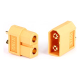 Conector Xt60 Rc Plugue Macho E Fêmea Para Bateria 10 Pares
