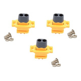 Conectores De Energia Xt60e f Xt60 m Macho E Fêmea 3 Pares