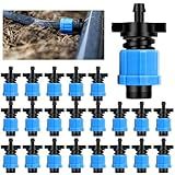 Conectores De Fita De Gotejamento Kit De Irrigação De Fita De Gotejamento Conectores De Tubulação De Irrigação Acoplamento Encaixe De Bloqueio Farpado Barb De 1 10 2 Cm Para Aspersor De Fita De